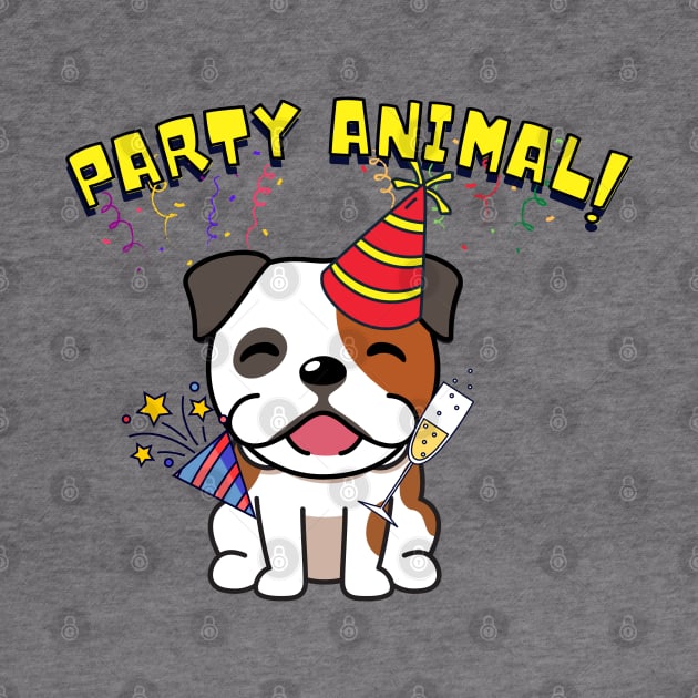 Party Animal Bulldog by Pet Station